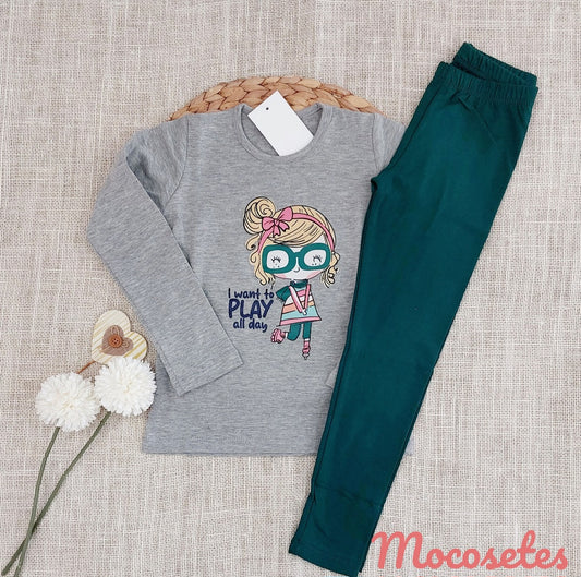 CONJUNTO MUÑECA GAFAS